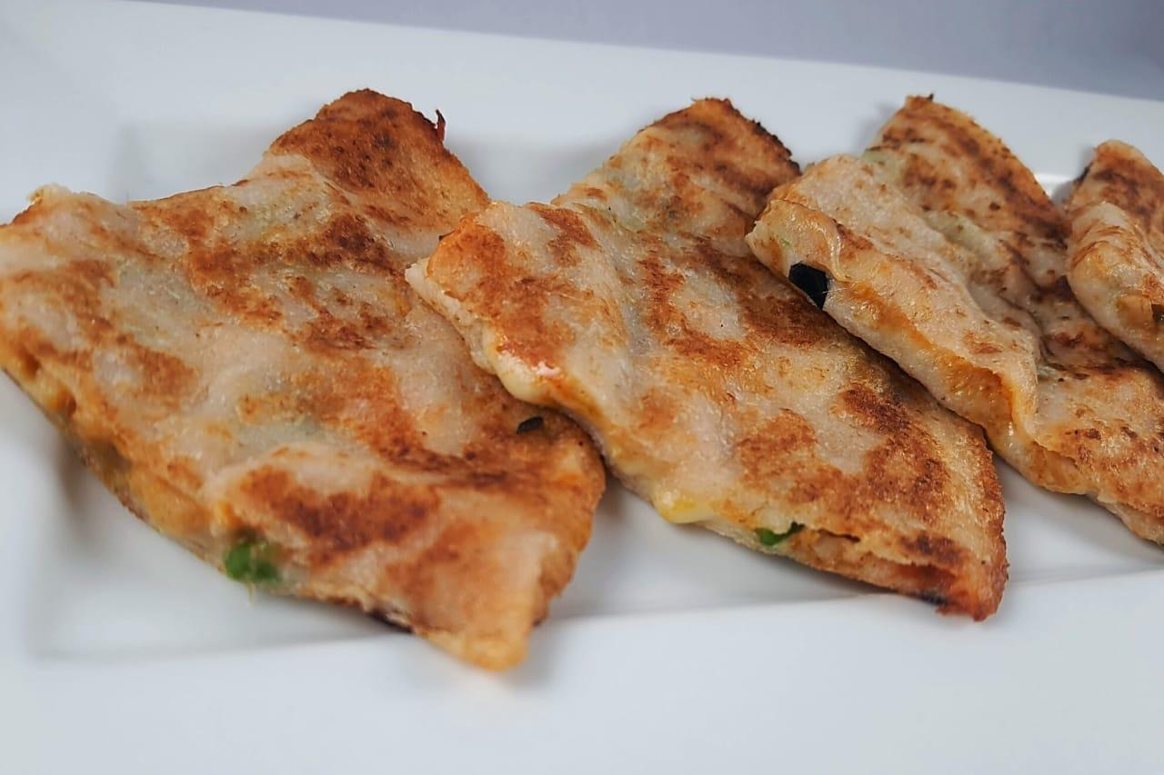 Coconut Paratha (Pizza)